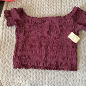 Aeropostale XS off shoulder shirt